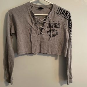 Harley Davidson crop top